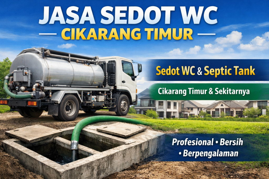 Sedot wc cikarang timur